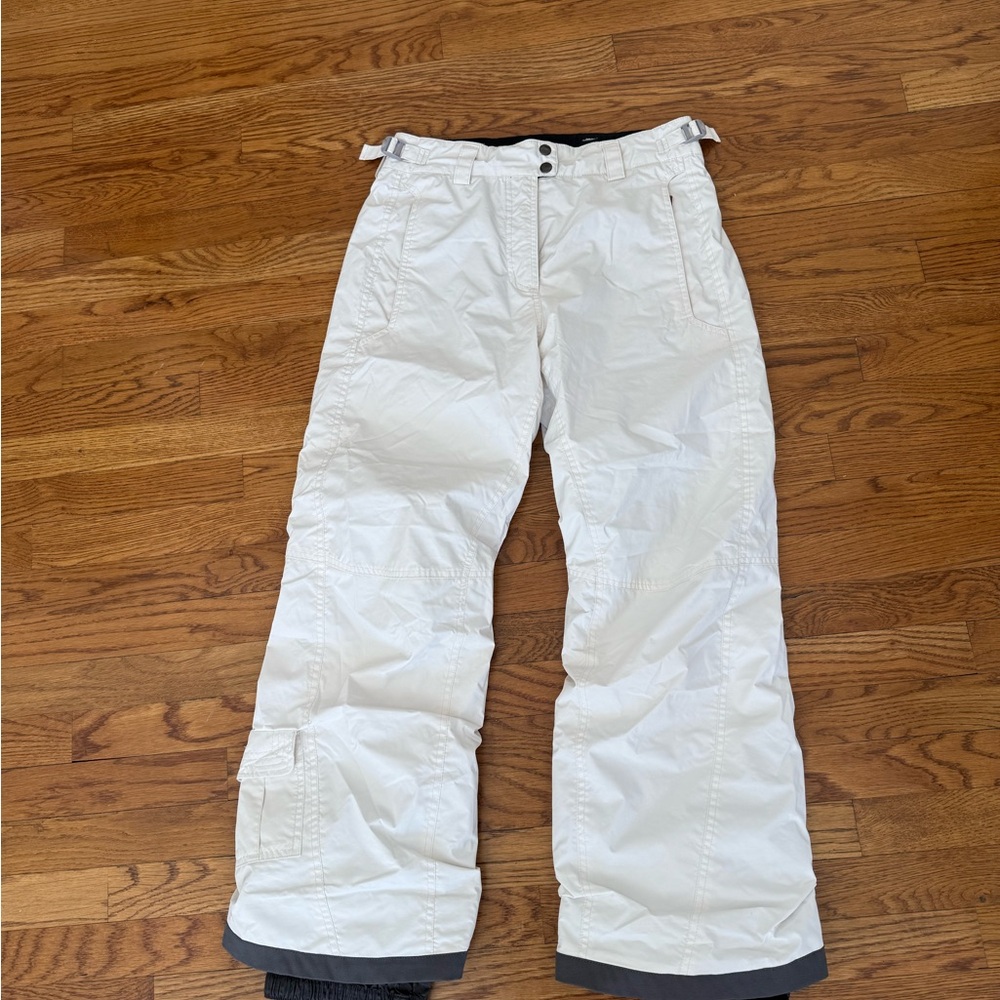 Columbia White Snow Ski Pants